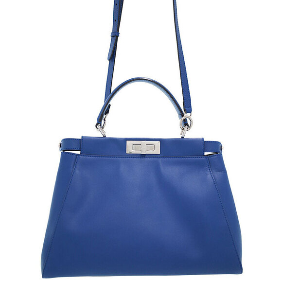 Fendi Handbags - Fendi Peekaboo handbag ISeeU Leather 2way Shoulder Bag